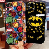 marvel avengers for xiaomi mi 11 mi 11 lite 5g phone case black soft silicone cover coque back carcasa