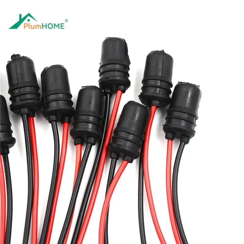 

Держатель патрона светильник пы W5W T10 10 шт., мягкий резиновый разъем для легковых и грузовых автомобилей, лодок, удлинитель, аксессуары