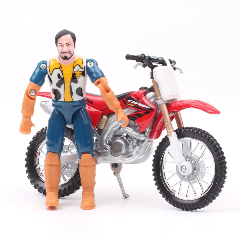 1/18 Scale Bburago Honda CRF450R Motorcycle Enduro Diecasts 