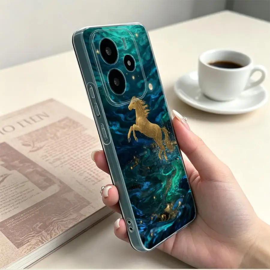 Фото Чехол для телефона Xiaomi Mi 11 Lite 11T Pro, мягкий чехол для телефона Horror Wave №4