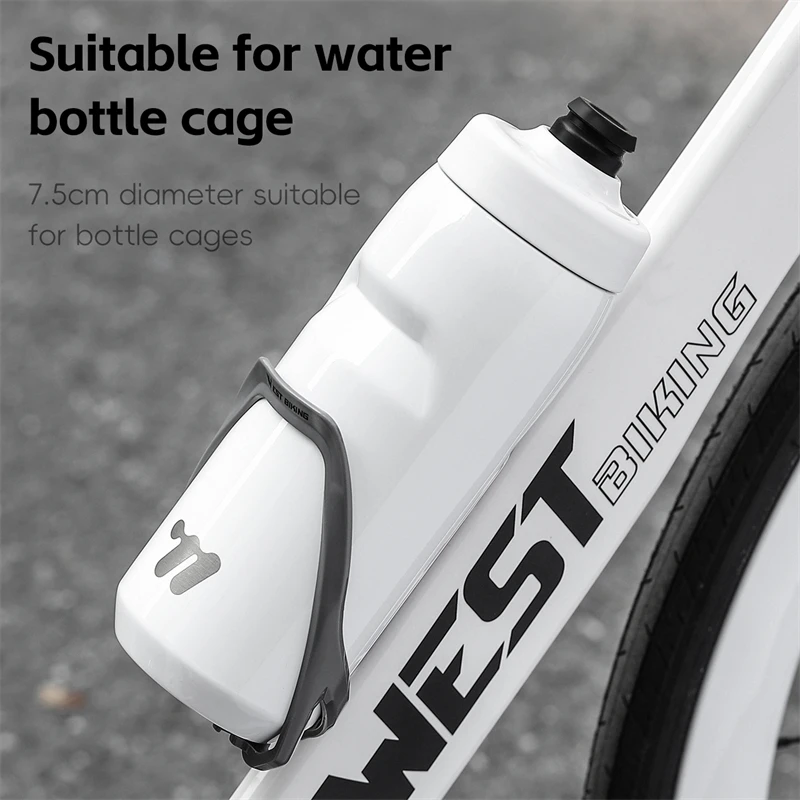 WEST BIKING Велосипедная изолированная бутылка для воды из нержавеющей стали 550 мл