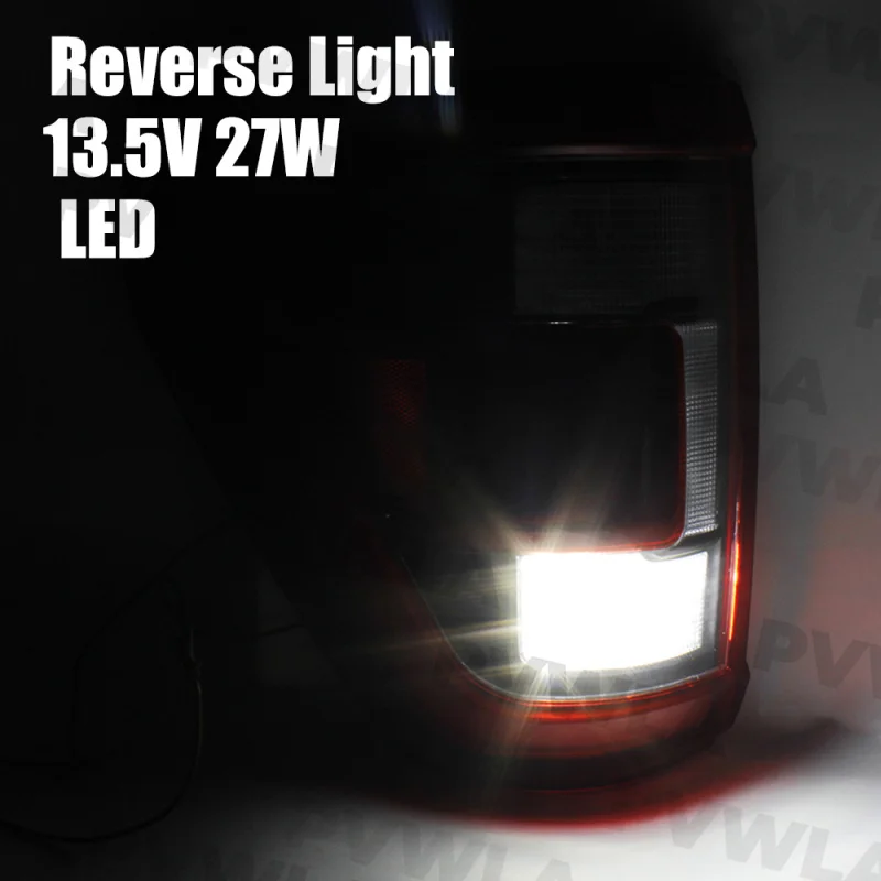 Задний фонарь в сборе для Ford F150 F-150 2021 2022 2023 черный красный NL3Z13405E