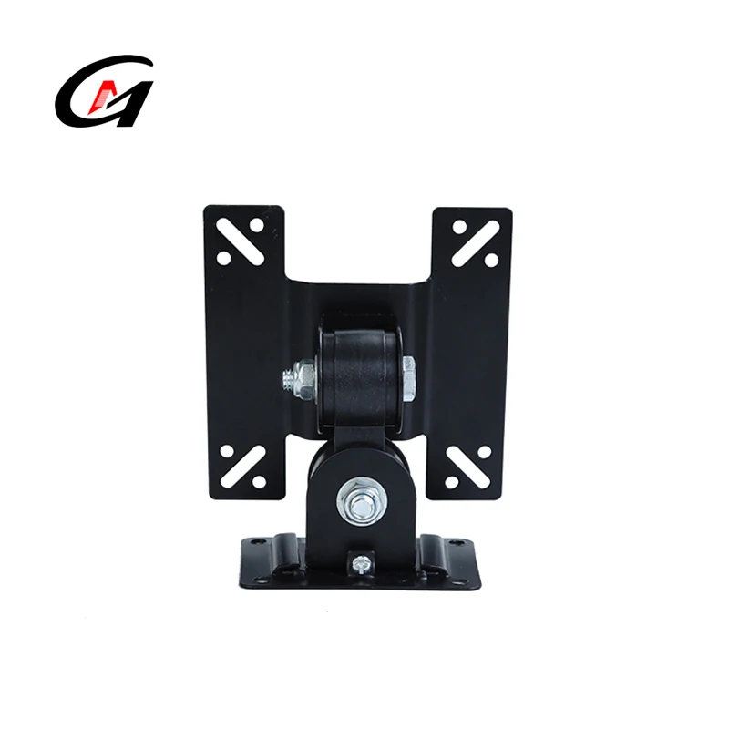 

F02 tilt fixed adjustable flat black 360 degree swivel universal 14-24 inch tv bracket wall mount