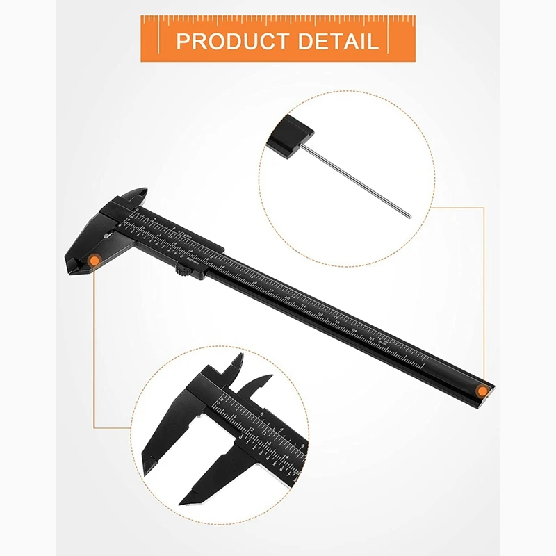 Мини-штангенциркуль 6 дюймов 150 мм штангенциркуль с двойной шкалой