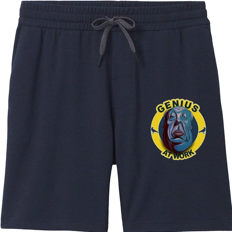 

Title: MASTER OF SUSPENSE Comic Caricature Mens Men's shorts from FatCuckoo- MTS2253 classic crew neck Shorts man