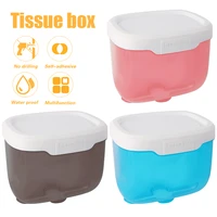 multifunctional waterproof tissue box punch free toilet paper holder box mobile phone toilet paper storage rack bathroom supply