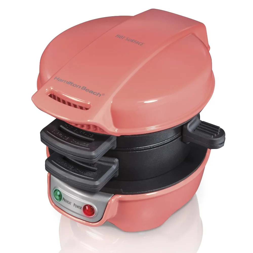 

Breakfast Sandwich Maker, Coral, 25483 breakfast bread maker breakfast machine cuisine