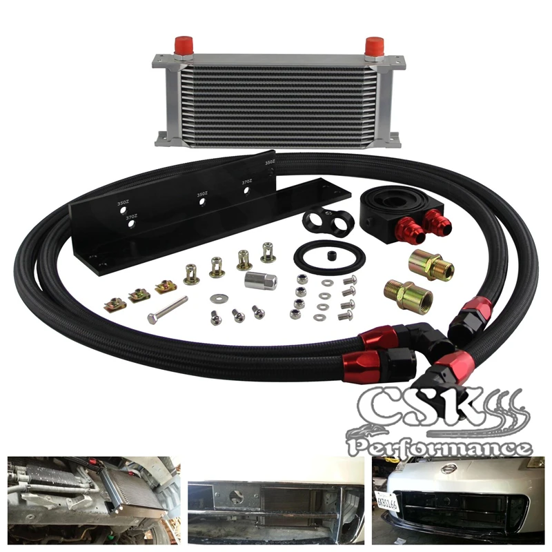 Kit Fits For Nissan Fairlady 03-08 350z Vq35 / 2009-2014 370z Vq37 Silver/black