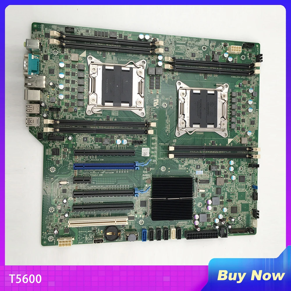 

X79 For DELL T5600 Workstation Motherboard GN6JF MF24N G5GJ6 0GN6JF 0MF24N WN7Y6 DDR3 LGA2011
