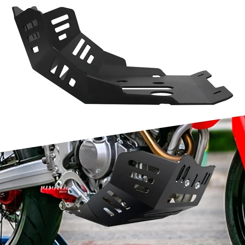 Motorcycle Accessories Under Engine Protection Cover For HONDA CRF300L CRF 300L Skid Plate Guard Chassis