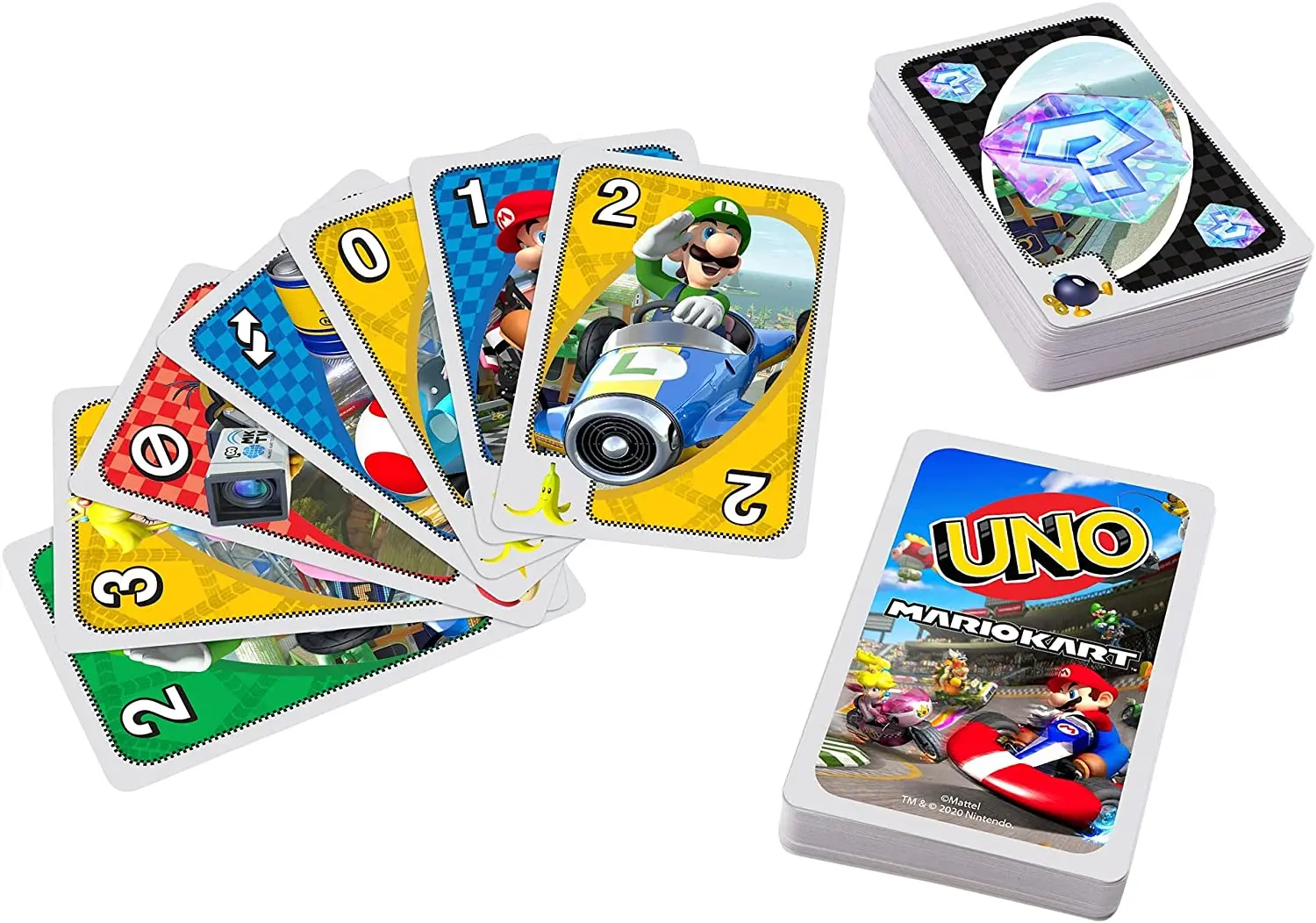 Карта Super Mario Kart UNO семейный пазл с играми веселая Женская игра карты для покера