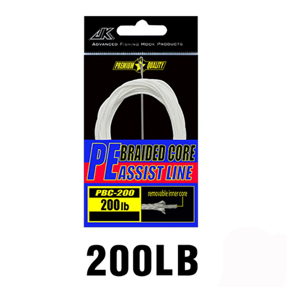 

Practical Outdoor Assist Line Fishing Rope White Accessories Assists Hook
