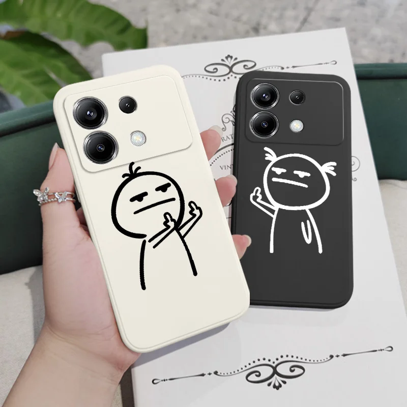 Силиконовый чехол для Xiaomi Poco X6 F6 M6 M5 M5S F5 X5 F4 X4 M4 F3 M3 X3 Pro 4G