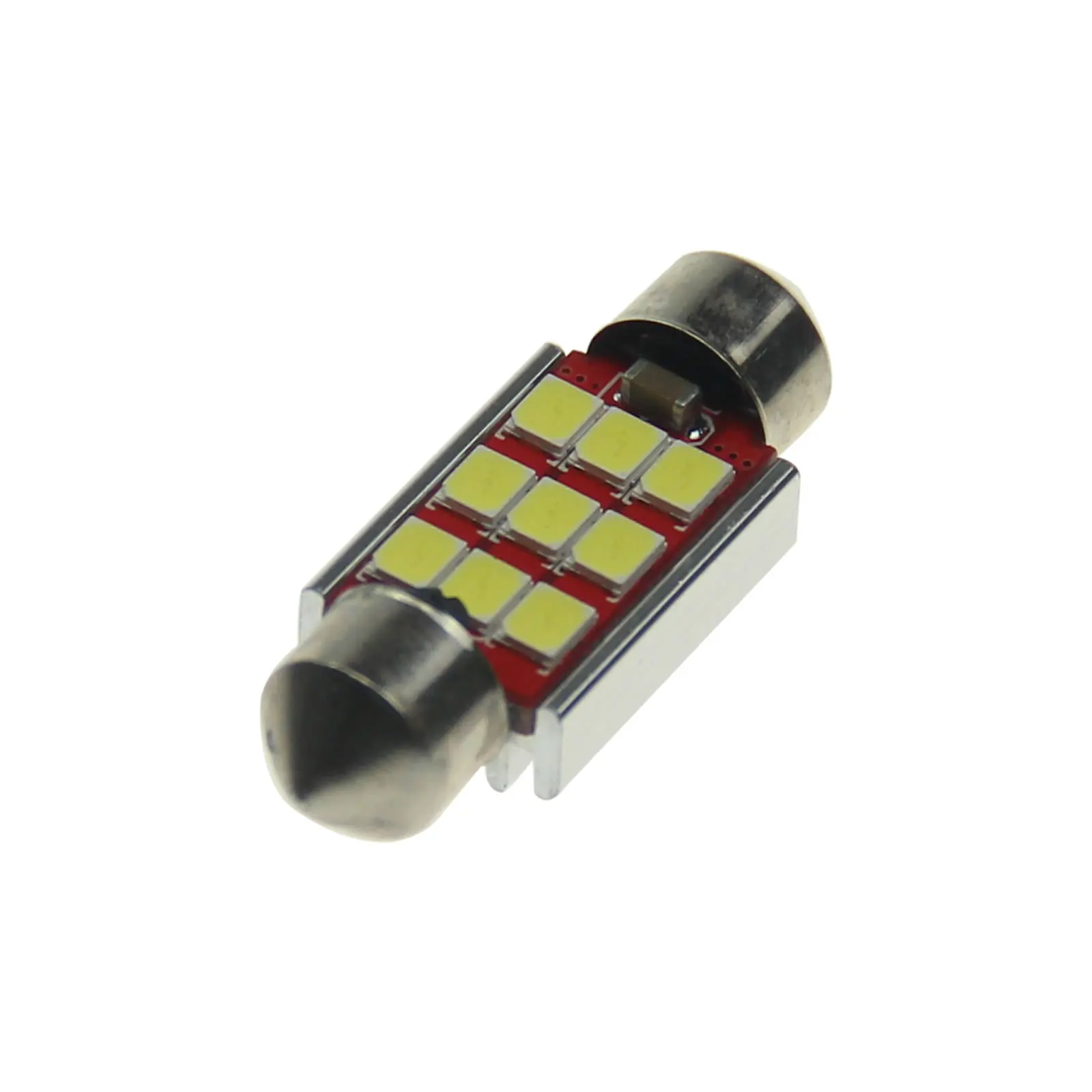 4 шт. белый RV 36 мм фестон Blub карта лампа Canbus без ошибок 9 излучателей 3528 SMD