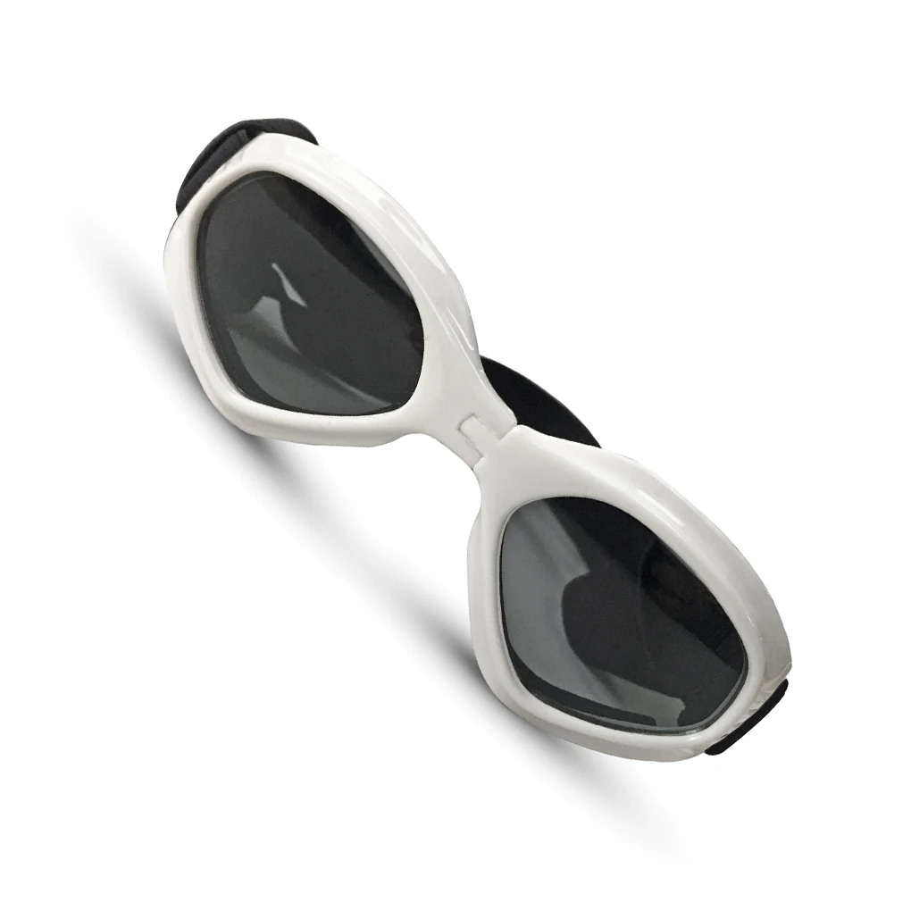 

1 пара солнцезащитных очков для домашних животных, складные солнцезащитные очки, Очаровательные очки для плавания, сноуборда, очки для домашних животных, желтые очки