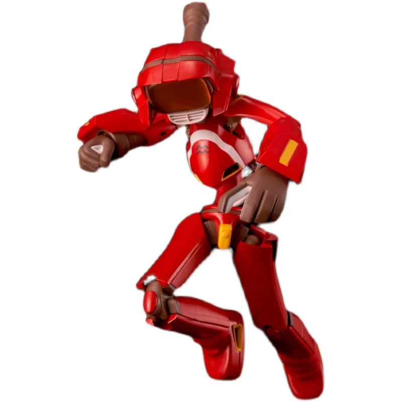 

Original Genuine Assemble Model In Stock RIO:BONE FLCL Fooly Cooly TV Head Red Robot Action Figure Collection Model Toys