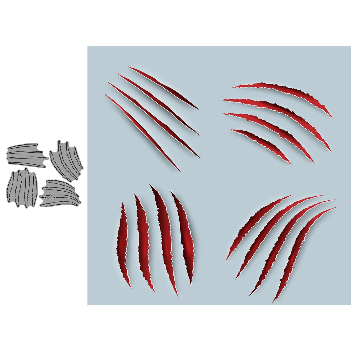

Claw Scary Scratches Crafting Dies Emboss Stencil For Metal Cutting Dies Diy Die Scrapbooking Paper Cut Latest
