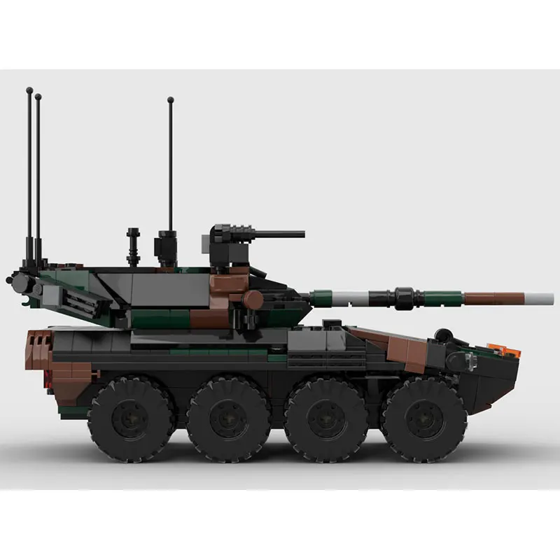Фото MOC военная серия Centauro 2 строительные блоки для сборки бронетехники набор креативные подарки детские игрушки «сделай сам» 680 шт. №3