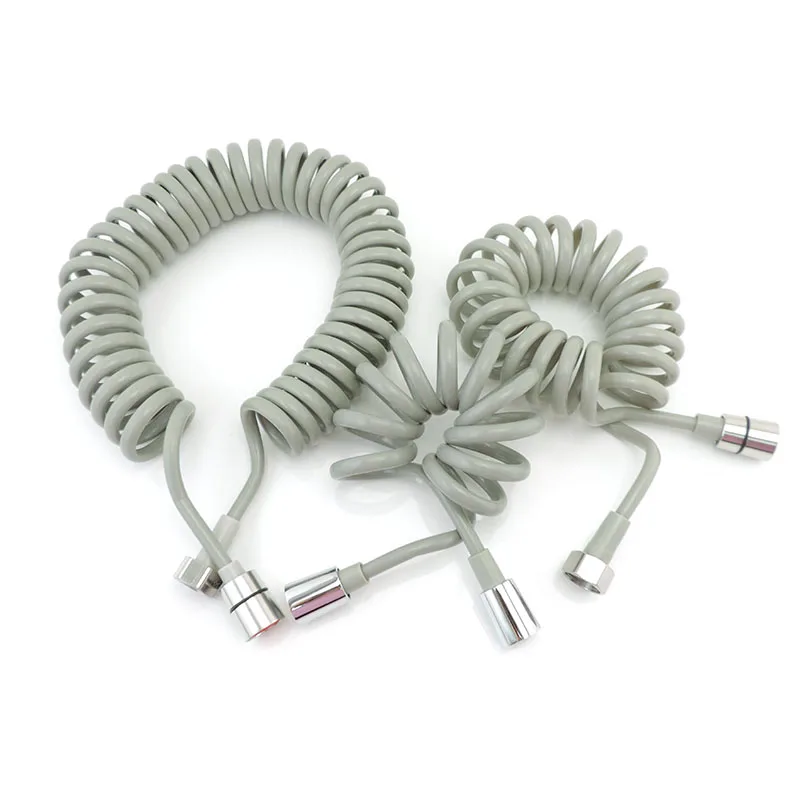 

Bathroom Accessories 2m 3m 5m Spring Flexible Shower Head Hose Tube Water Toilet Bidet Sprayer Telephone Line Soft Plastic Hoses
