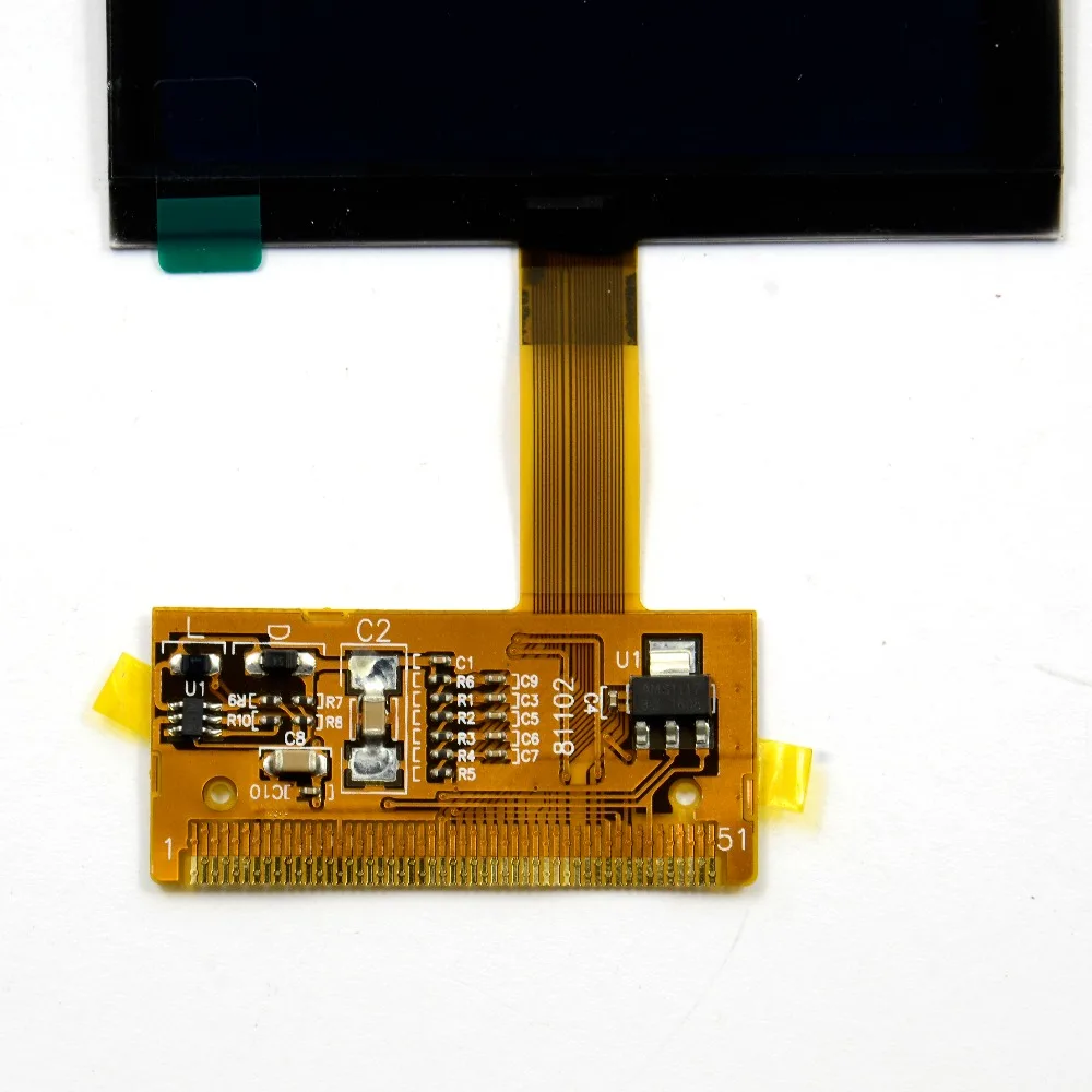 

VSTM Newest Car Screen For a6 c5 LCD Display A3 S3 S4 S6 VDO display for VDO LCD cluster digital dashboard pixel repair