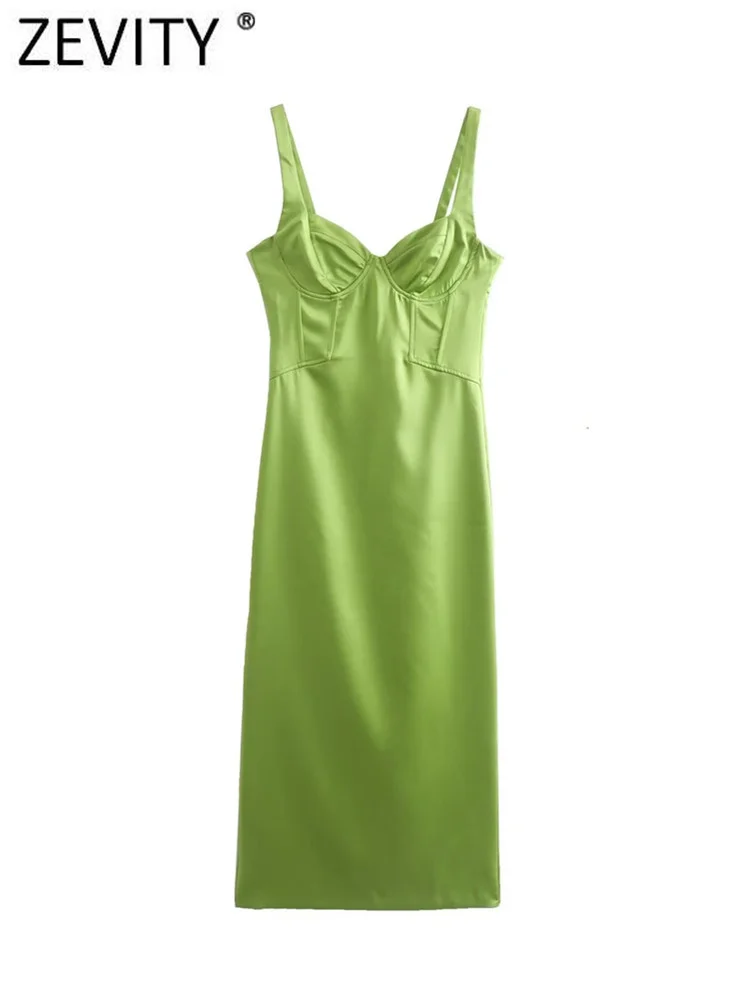 Женский сексуальный корсет Zevity с V-образным вырезом стильное мягкое атласное