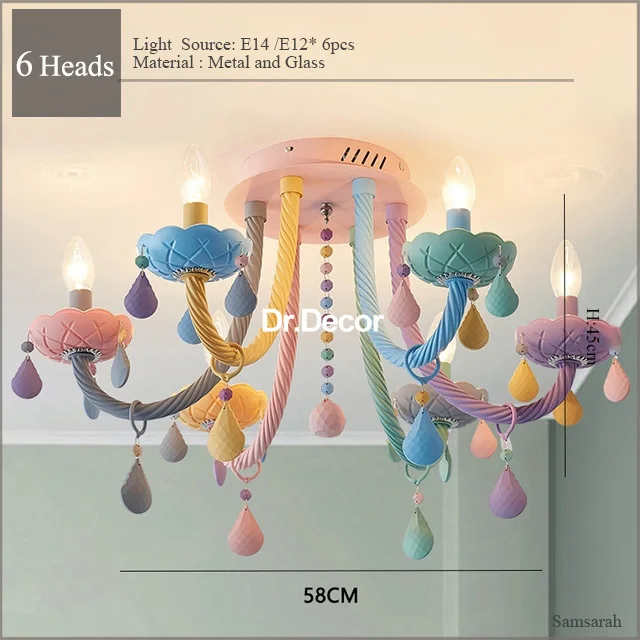 

Потолочный светильник Dr.Decor Macaron
