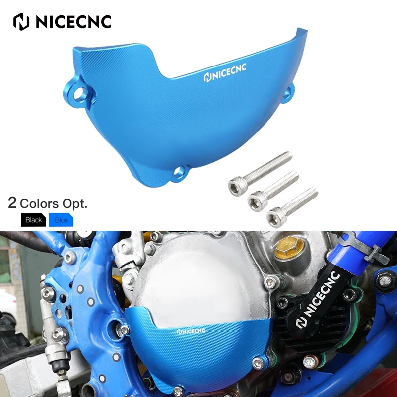 

NiceCNC Motorcycle Engine Case Clutch Cover Guard Protector For Yamaha YZ85 YZ 85 2002-2022 2021 2020 Billet Aluminum Blue Black