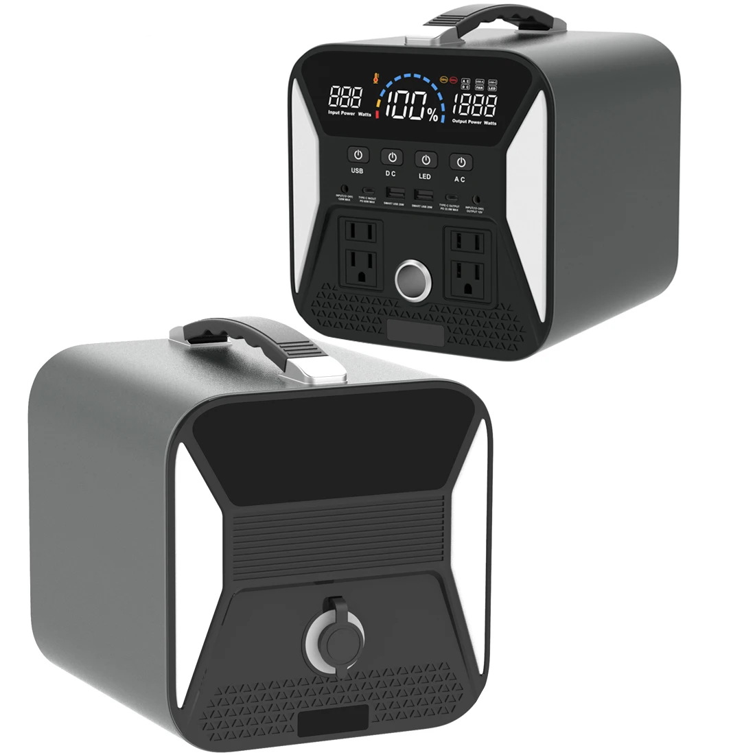 

Mini UPS 500W 33800mAh 220 Volt Portable Power Bank AC DC USB 500watt Power Station for Travel Laptop