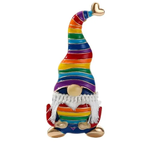 

Рождественская брошь Санта-Клаус