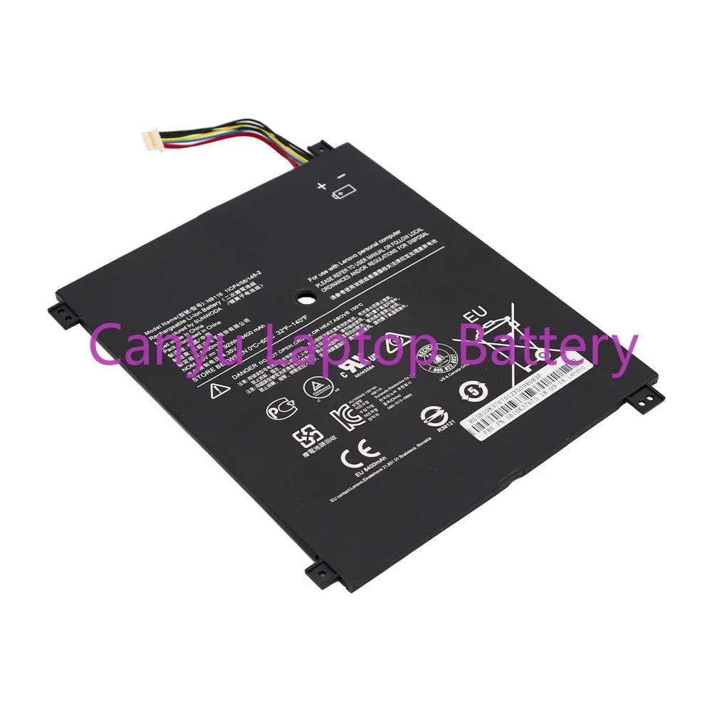 NB116 для Lenovo Ideapad 100S 100S-11IBY 100S-80R2S серии 0813001 1ICP4 145-2 5B10K37675 Новый аккумулятор ноутбука