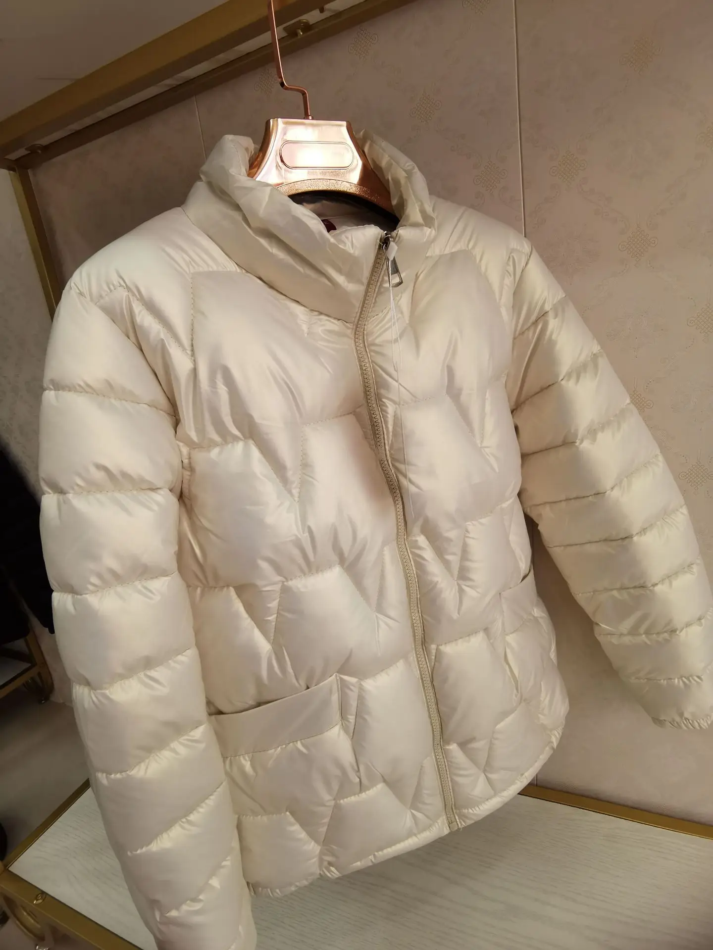 2022 Autumn and Winter New Women's Cotton-padded Jacket Stand-collar Women's Cotton-padded Jacket Cotton-padded Jacket