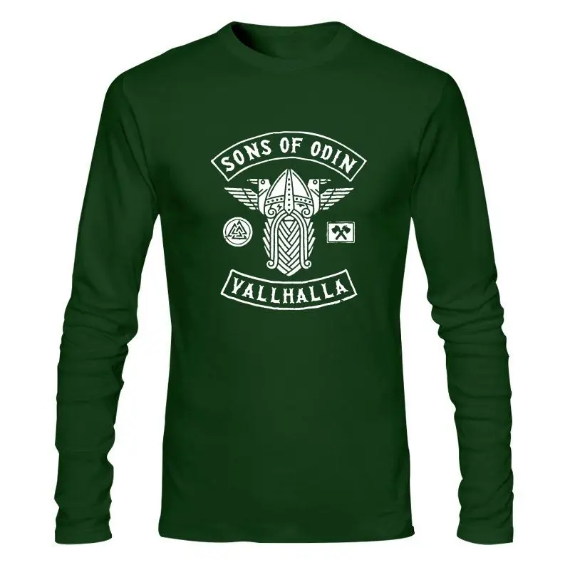 

Мужская одежда, футболки Herren, сыновья Одина, викинер, фан-луны На заказ