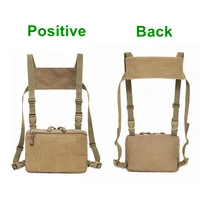 tactical chest pack military molle pouch multifunction nylon outdoor sports airsoft paintball army hunting edc tool medic bag