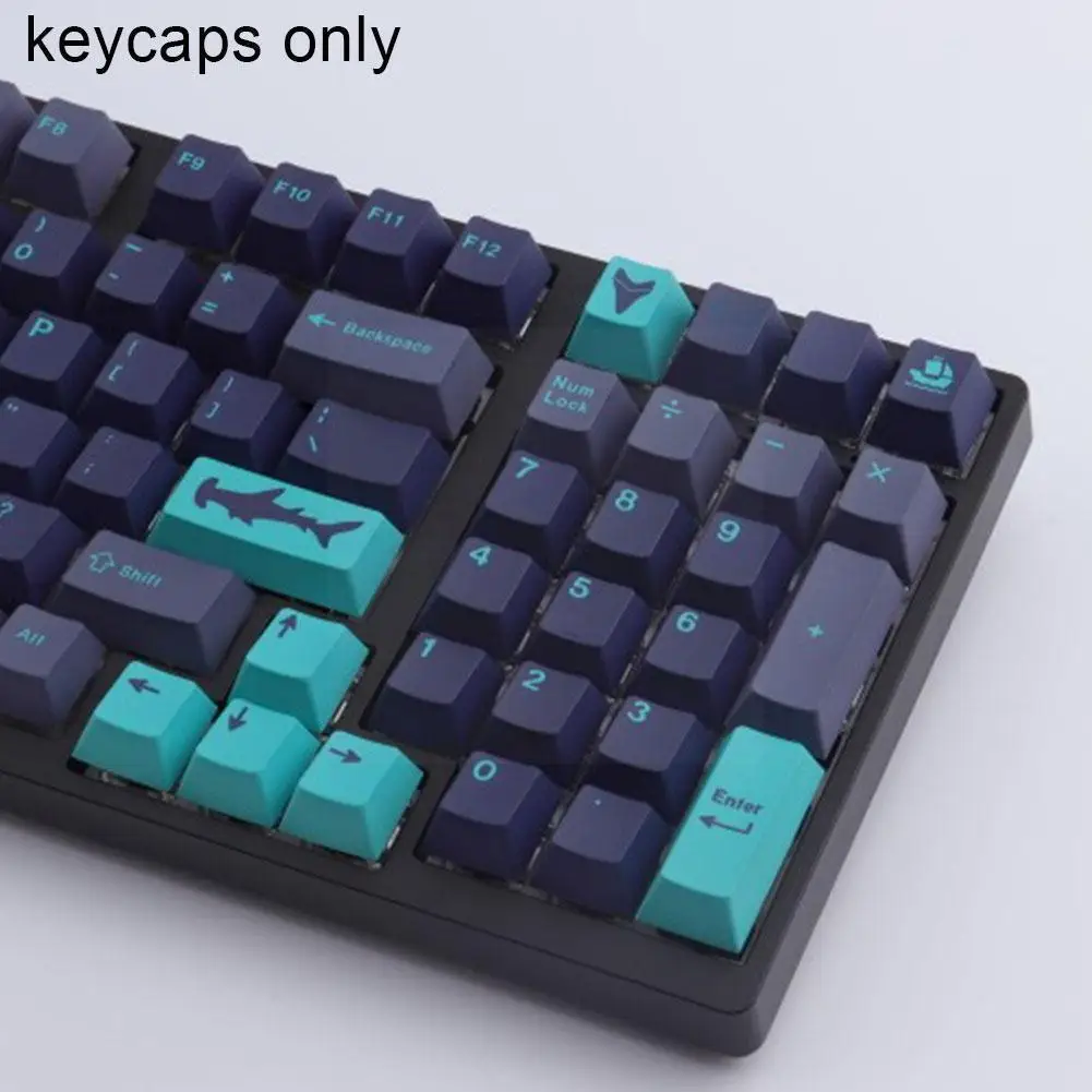 

Gmk Hammerhead Caps Profile Pbt Dye-sub 129 S Cap For Mx Switch Mechanical Board Personalized Cap A0a3