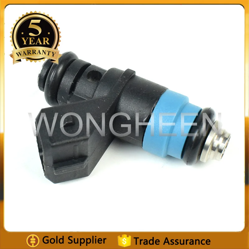 Фото Топливные форсунки FI114962 107962, 4 шт., для Siemens Deka 630CC 60lb, бензиновые, короткодействующие, с высоким импедансом, сопло Bico №5