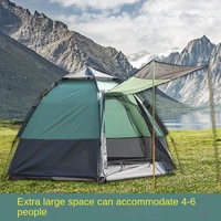 wolface camping tent fully automatic 5 8 people outdoor thicken tent picnic tent self driving tour waterproof tent 2022 new