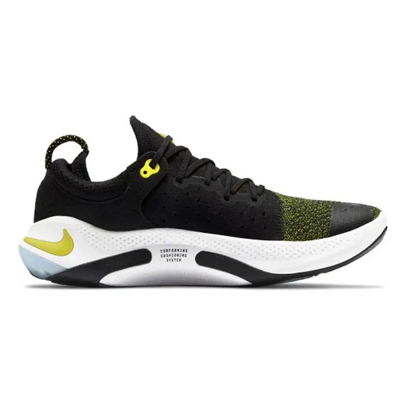 Фото Кроссовки Nike Joyride Run Flyknit Black Opti Yellow AQ2730-010 №2