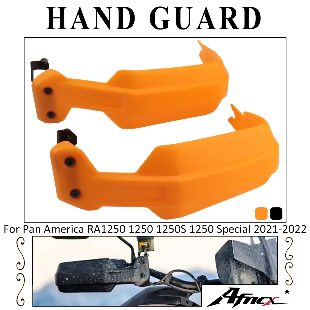 

Orange Handlebar Hand Guard For PAN AMERICA PA 1250S RA 1250 S PA1250 RA1250 2021-2022 Motorcycle Handguard Handle Bar Protector