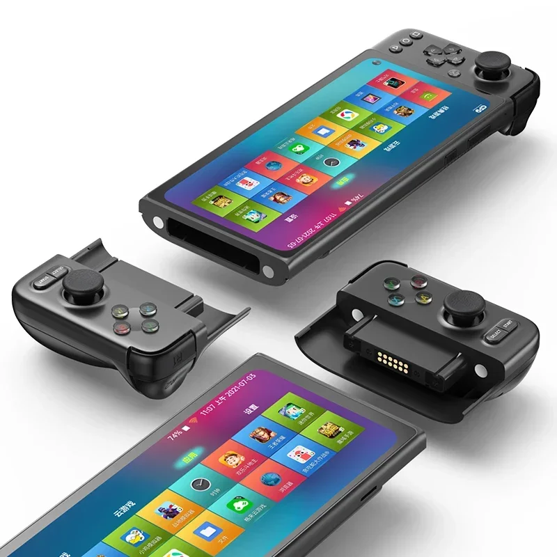 Фото Оригинальный игровой процессор GPD XP 6,81 дюйма, 6 ГБ/128 ГБ, Android 11, процессор MediaTek Dimensity 1200, 8-ядерная портативная игровая консоль для видео, ноутбук №2