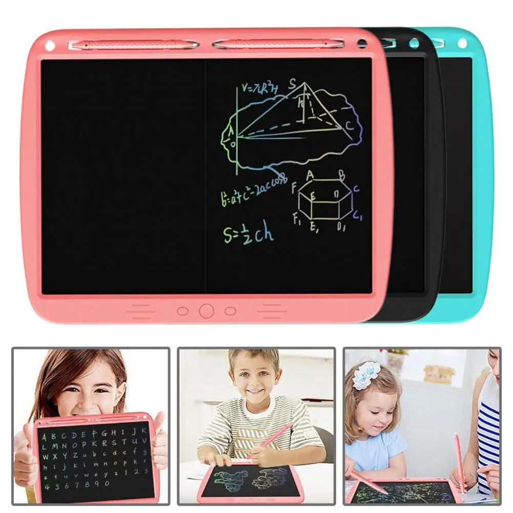 

15Inch Writing Tablet Learning Drawing Board LCD Screen Digital Graphic Drawing Tablets Electronic Handwriting Pad Board+Pen