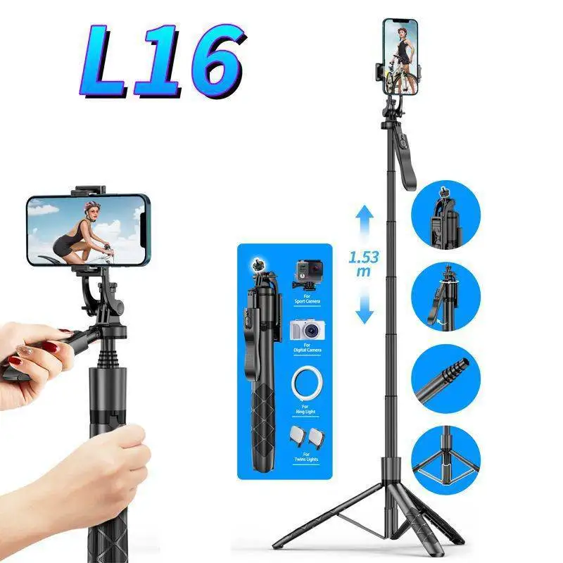 Беспроводная палка для селфи штатив-подставка телефона складной затвор