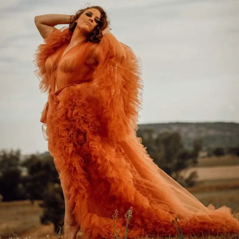 Дополнительное Тюлевое платье из бутика халат для фотосъемки реквизит Honey Dew