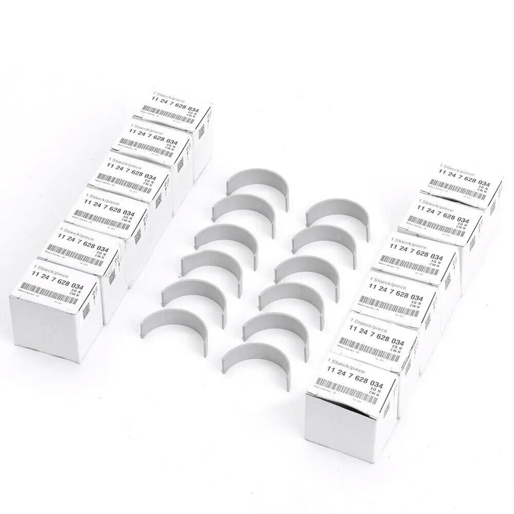 Коленчатый вал двигателя N55 7580483 л w/ 6 шт. с стержнями &amp набор подшипников 624 11 24 7 615