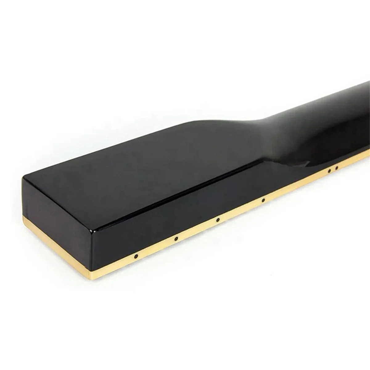 Электрическая гитара 22 лада гриф из клена и красного дерева черная отделка для