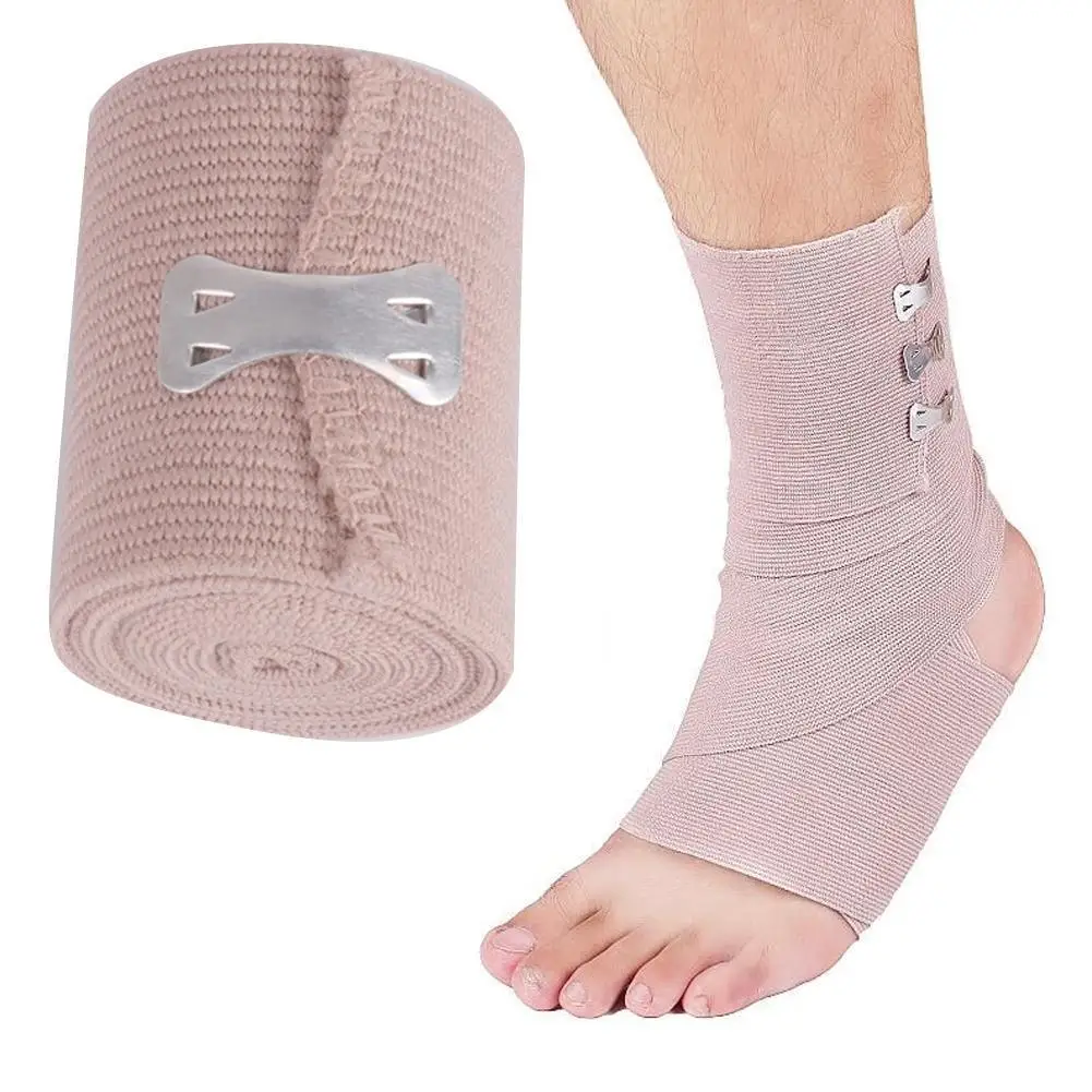 

1PC/Pair High Elastic Bandage Wound Dressing Outdoor Sports Sprain Treatment Emergency Muscle Tape For First Aid Kits Accessory