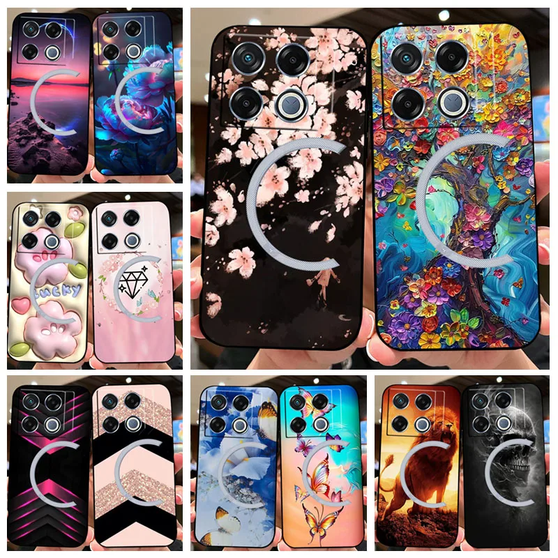 Чехол для Infinix GT 20 Pro GT20Pro мягкий черный противоударный чехол из ТПУ силиконовый