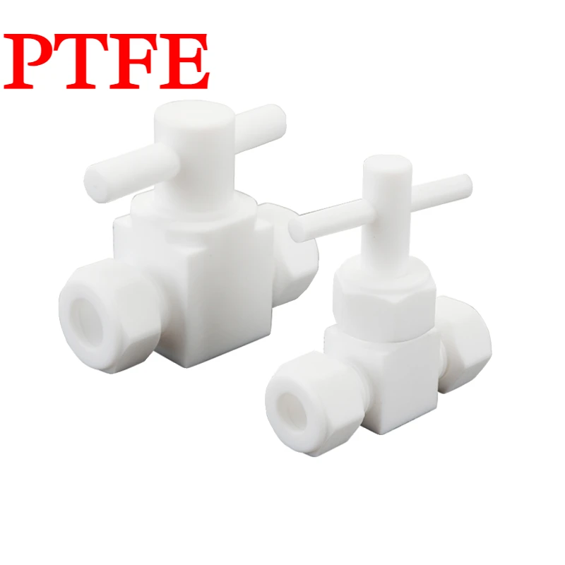 

PTFE Компрессионный шаровой клапан 3-25 мм