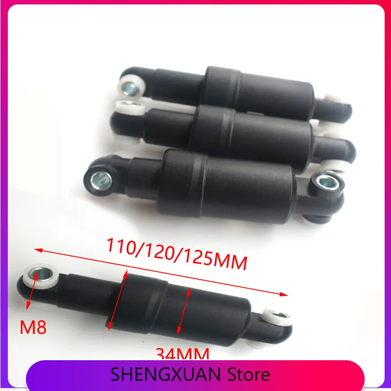 

110mm 120mm 125mm 750lbs Shock Absorber Suspension For folding scooter E-Bike Mini Electric Bike 49cc pocket bike