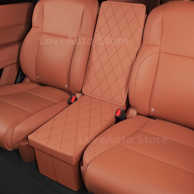 

Для Geely LYNK & CO 900 2025 2026, автомобильный ящик для хранения второго ряда, средняя спинка сиденья, ящик для хранения, аксессуары