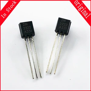 100PCS 2N2222 MPS2222A MPS2222 TO-92 TO-92